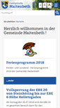 Mobile Screenshot of maitenbeth.de
